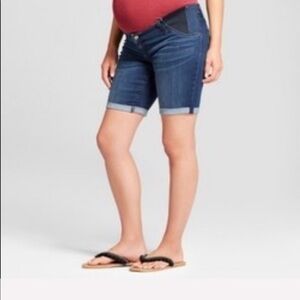 CIsabel Maternity Bermuda Side Panel Shorts
